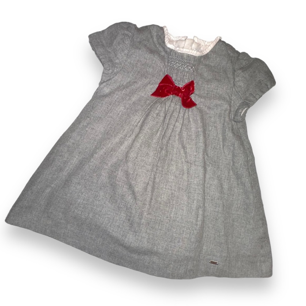 🎄 Mayoral Christmas Dress Size 18 months Smocked 🎄